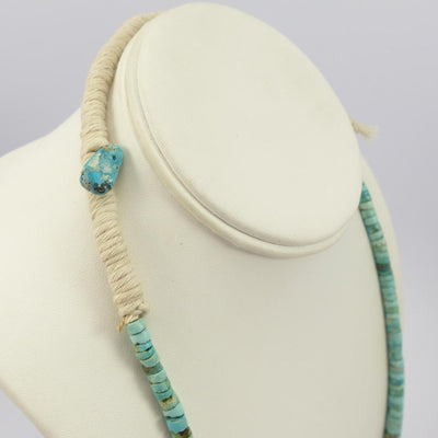 Carico Lake Turquoise Necklace by Ray Lovato - Garland's