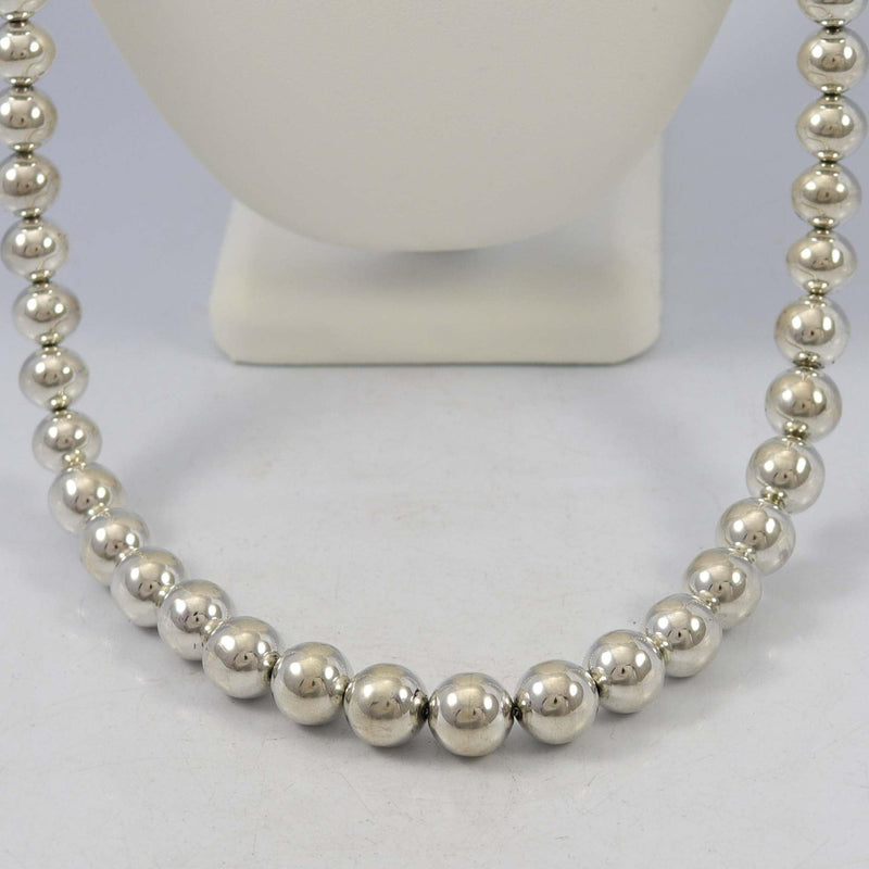 Navajo Pearl Necklace by Danny Jackson - Garland&