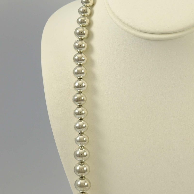 Navajo Pearl Necklace by Danny Jackson - Garland&