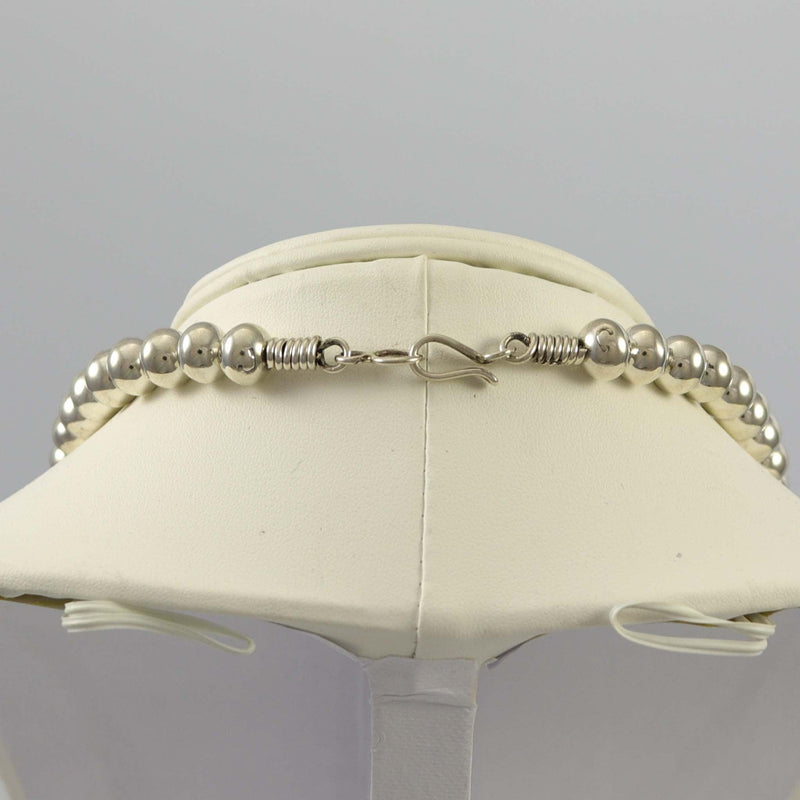 Navajo Pearl Necklace by Danny Jackson - Garland&