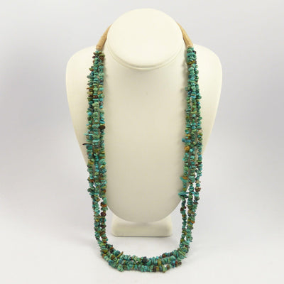 Turquoise Bead Necklace by Gary Tsosie - Garland's