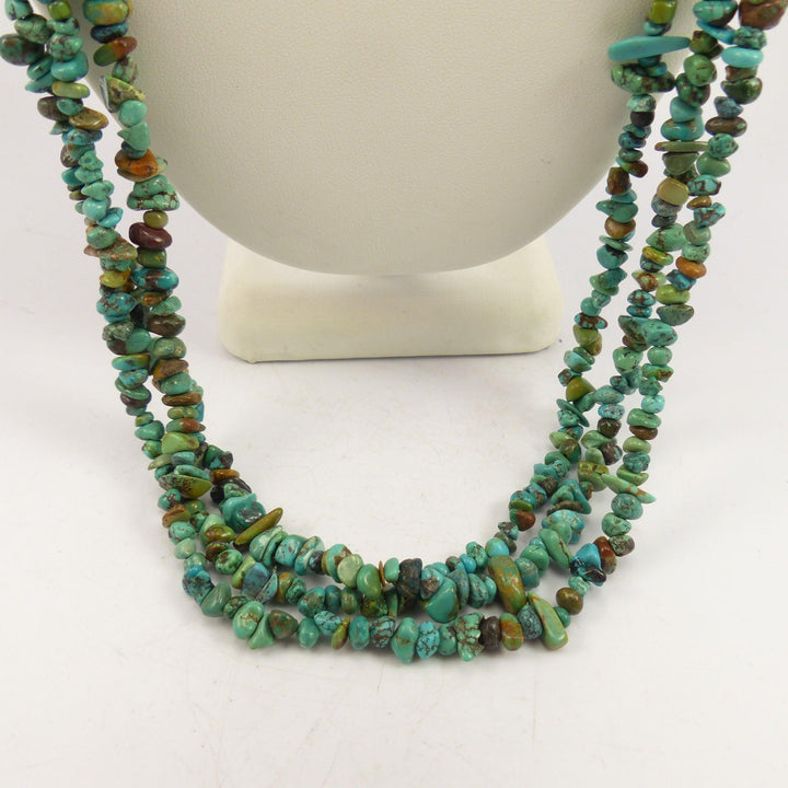 Turquoise Bead Necklace by Gary Tsosie - Garland's