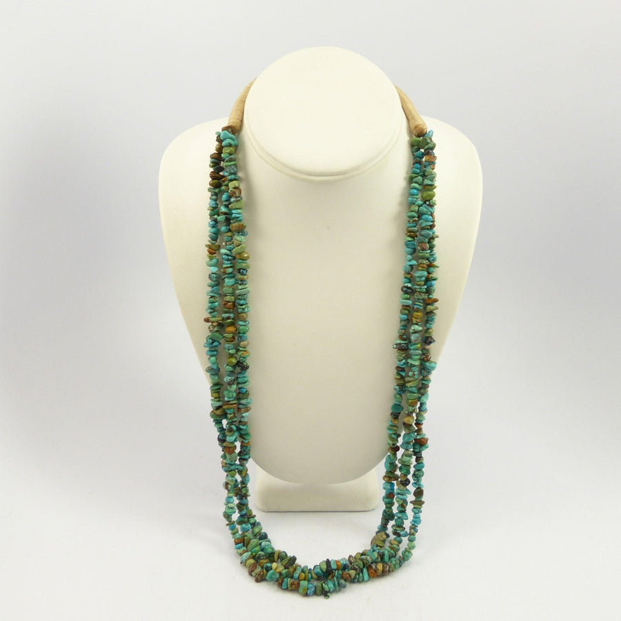 Turquoise Bead Necklace by Gary Tsosie - Garland's