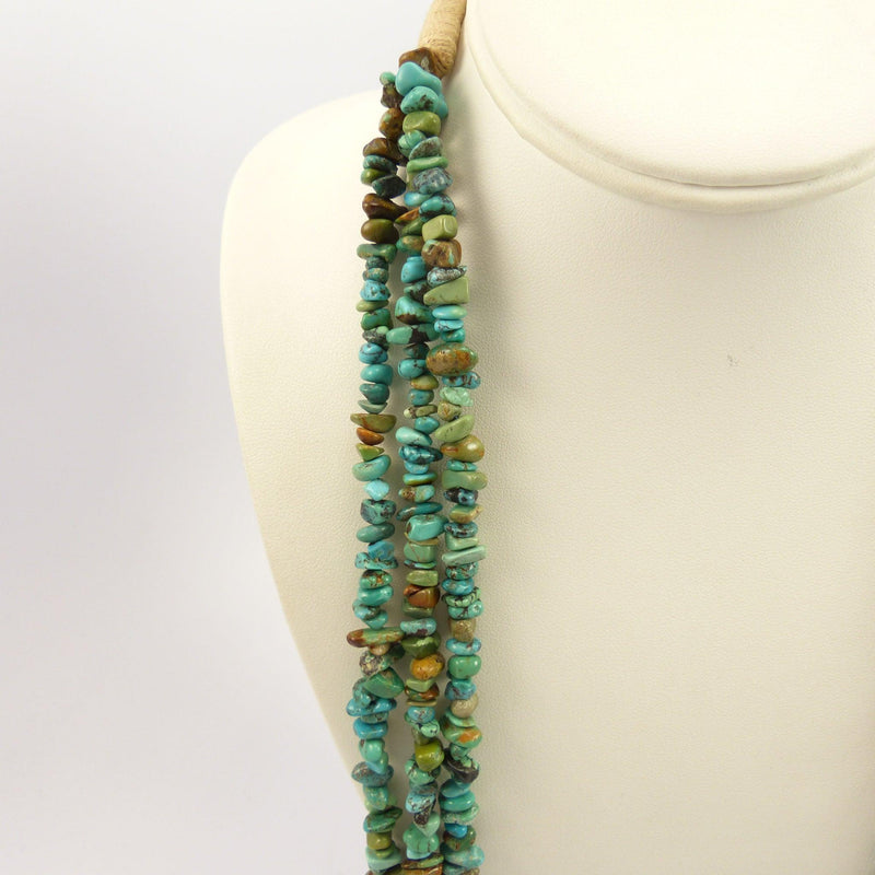 Turquoise Bead Necklace by Gary Tsosie - Garland&
