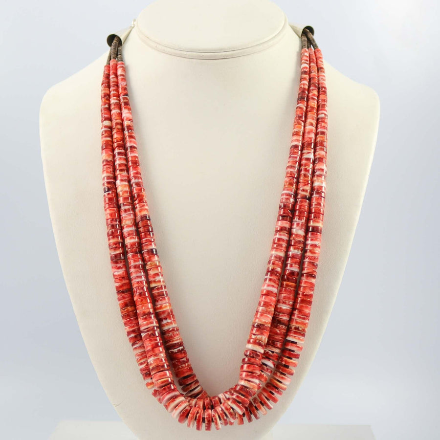 Spiny Oyster Shell Necklace by Kenneth Aguilar - Garland's