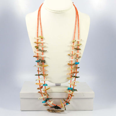 1960s Fetish Necklace by George Cheechee Family - Garland's