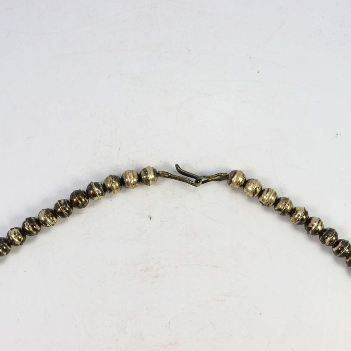 1970s Timberline Turquoise Squash Blossom by Vintage Collection - Garland's