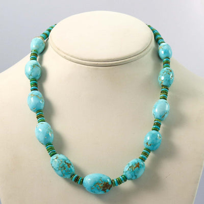 Patagonia Turquoise Necklace by Noah Pfeffer - Garland's