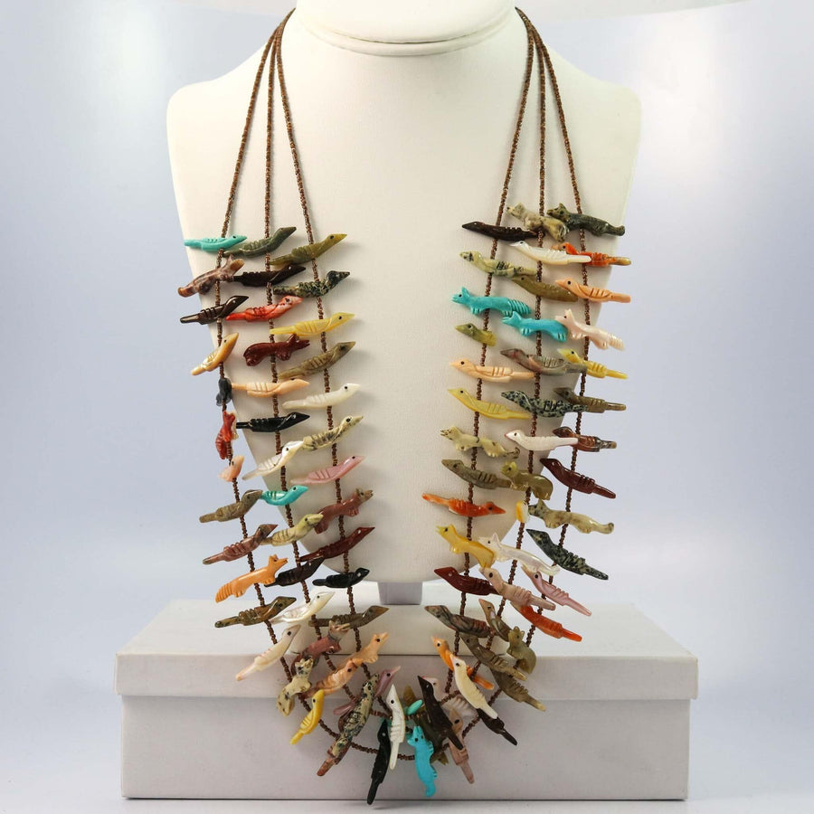 1970s Fetish Necklace by Sam and Lita Delena - Garland's