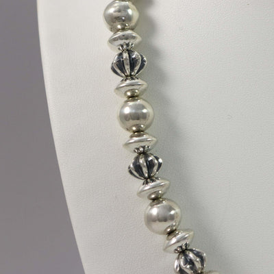 Navajo Pearl Necklace by Al Joe - Garland's