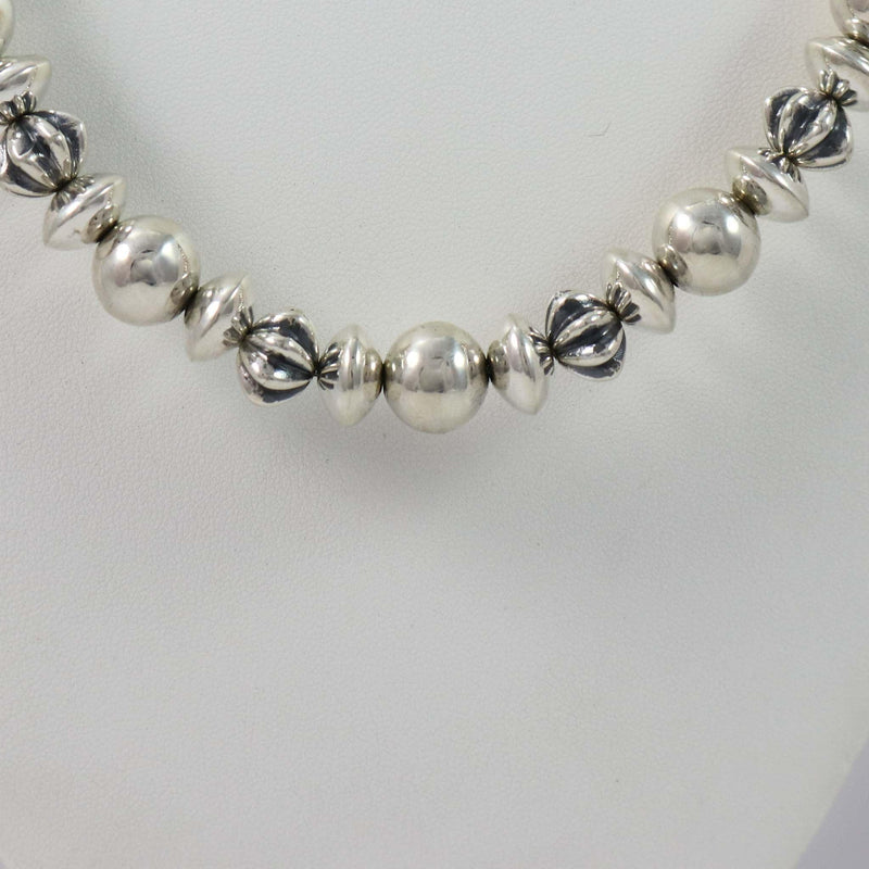 Navajo Pearl Necklace by Al Joe - Garland&
