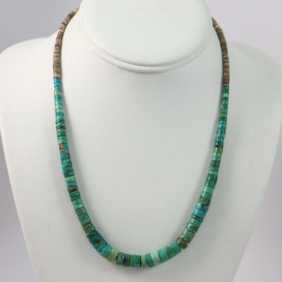 1970s Turquoise Necklace by Vintage Collection - Garland's