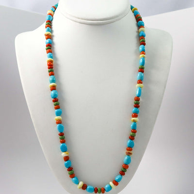 Multi-Stone Bead Necklace by Don Lucas - Garland's
