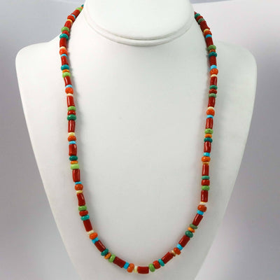 Multi-Stone Bead Necklace by Don Lucas - Garland's
