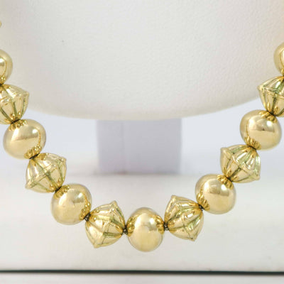 Gold Bead Necklace by Trent Lee-Anderson - Garland's