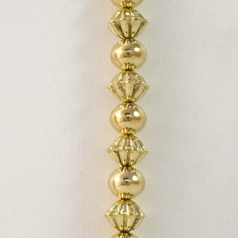 Gold Bead Necklace by Trent Lee-Anderson - Garland&