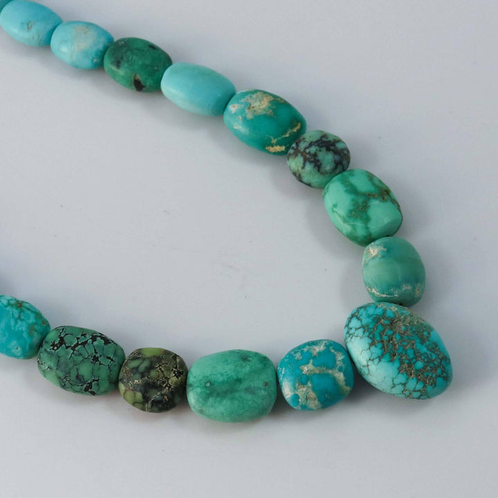 Turquoise Bead Necklace by Bob Hall - Garland's