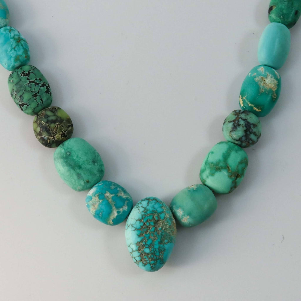 Turquoise Bead Necklace by Bob Hall - Garland's