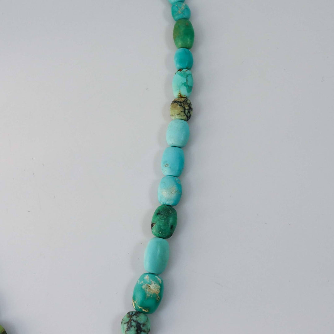 Turquoise Bead Necklace by Bob Hall - Garland's