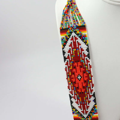 Beaded Necklace and Earring Set by Rena Charles - Garland's