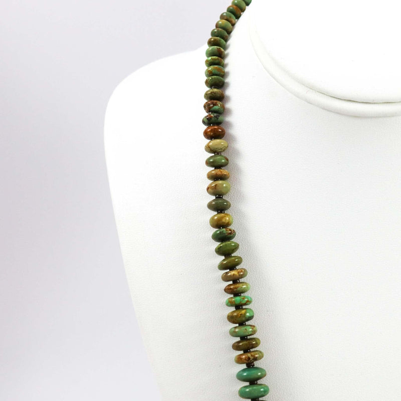 Turquoise Bead Necklace by Lester Abeyta - Garland&