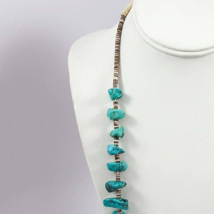 1970s Turquoise Necklace by Vintage Collection - Garland's