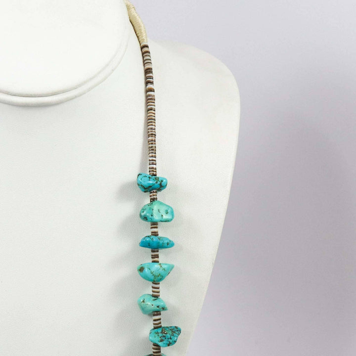 1970s Turquoise Necklace by Vintage Collection - Garland's