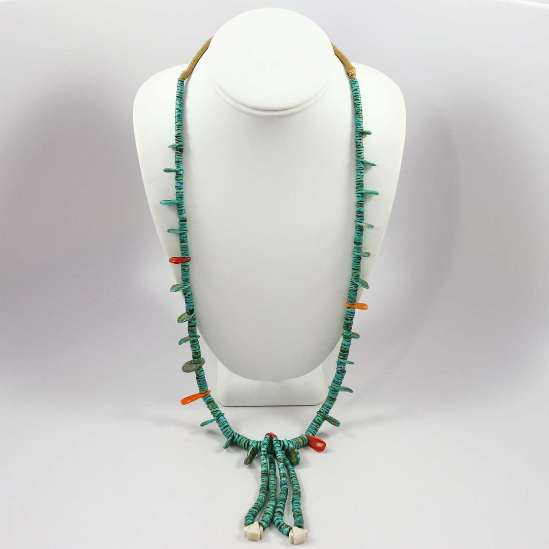 Ajax Turquoise Jacla Necklace by Bruce Eckhardt - Garland's