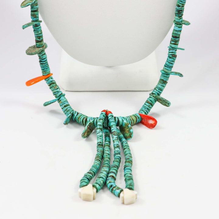 Ajax Turquoise Jacla Necklace by Bruce Eckhardt - Garland's