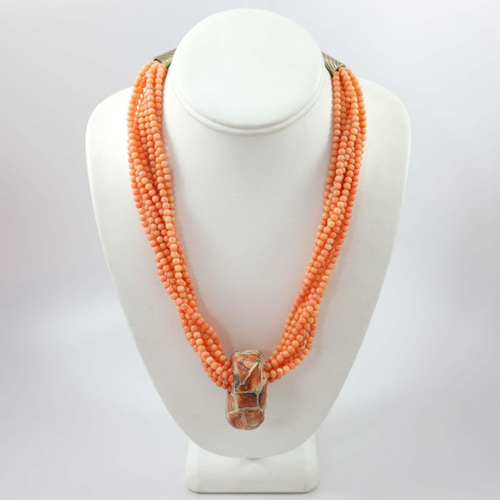 Pink Coral Necklace by Consuelo Campos - Garland's