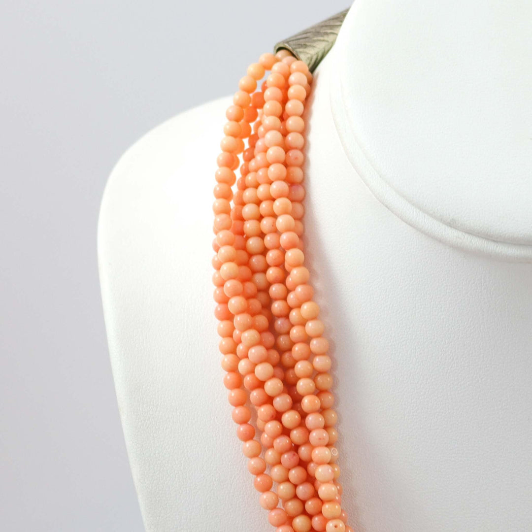 Pink Coral Necklace by Consuelo Campos - Garland's