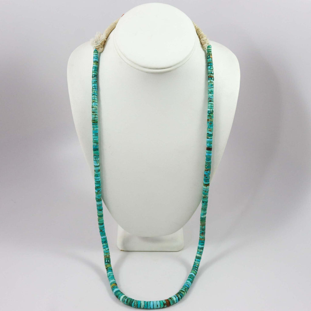 Fox Turquoise Necklace by Ray Lovato - Garland's