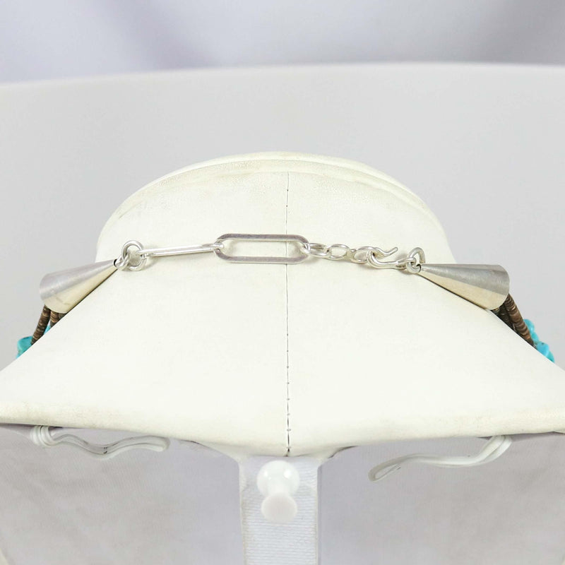 Kingman Turquoise Necklace by Kenneth Aguilar - Garland&