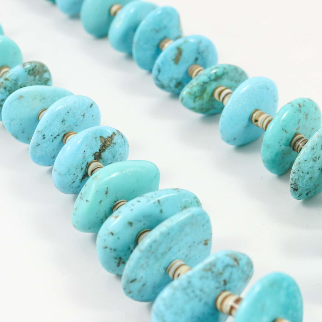 Kingman Turquoise Necklace by Kenneth Aguilar - Garland's