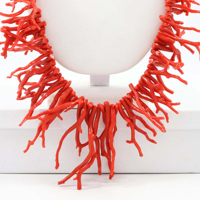 Branch Coral Necklace by Lita Atencio - Garland's