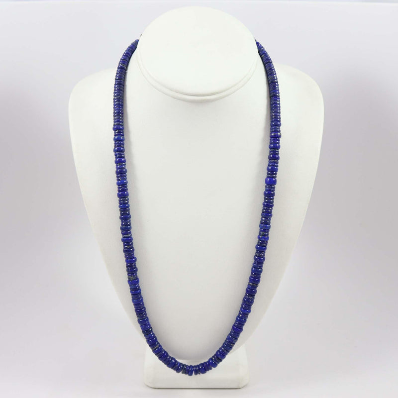 Lapis Bead Necklace by Noah Pfeffer - Garland&