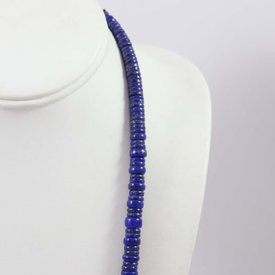 Lapis Bead Necklace by Noah Pfeffer - Garland's