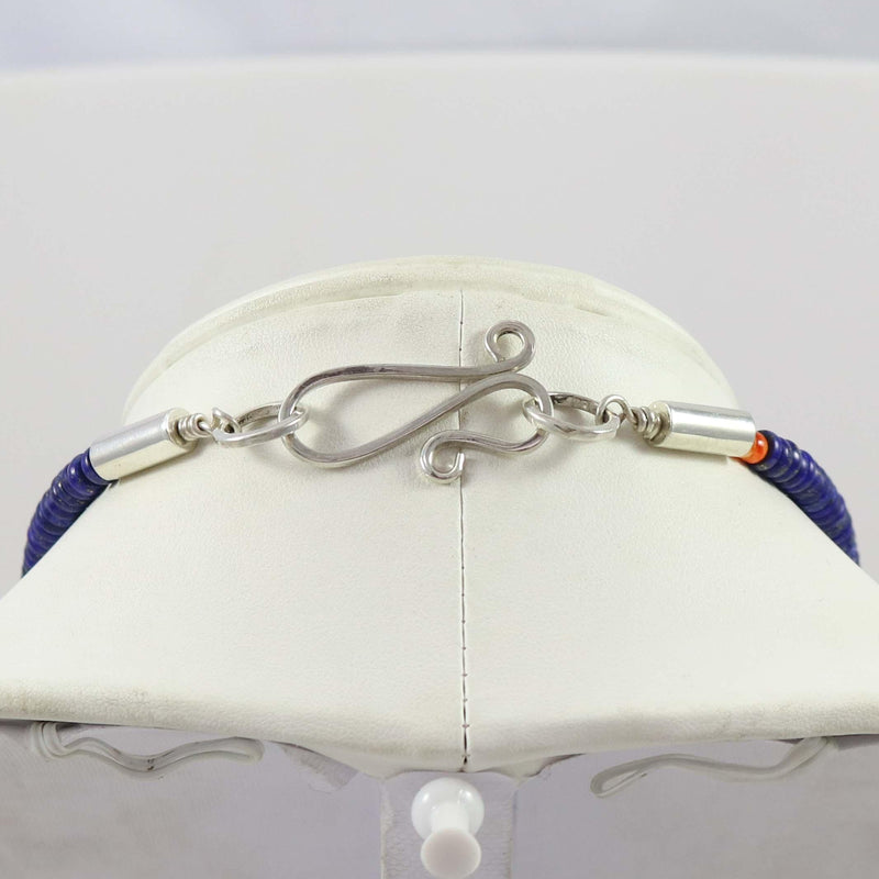 Lapis Bead Necklace by Noah Pfeffer - Garland&