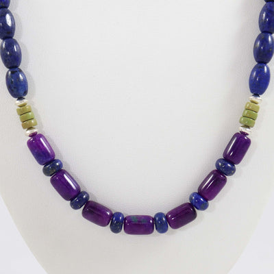 Multi-Stone Bead Necklace by Tawma Lalo - Garland's