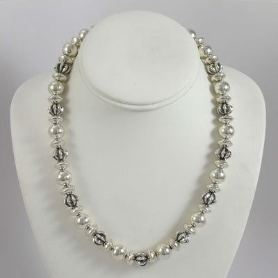 Navajo Pearl Necklace by Al Joe - Garland's
