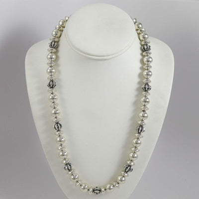 Navajo Pearl Necklace by Al Joe - Garland's