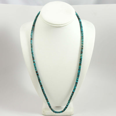 Kingman Turquoise Necklace by Lester Abeyta - Garland's