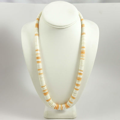 Melon Shell Necklace by Lester Abeyta - Garland's