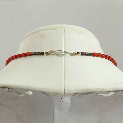 Coral Necklace by Lester Abeyta - Garland's