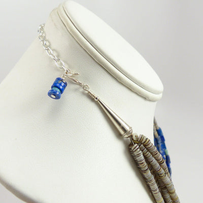 Lapis Bead Necklace by Rethema Tsosie - Garland's