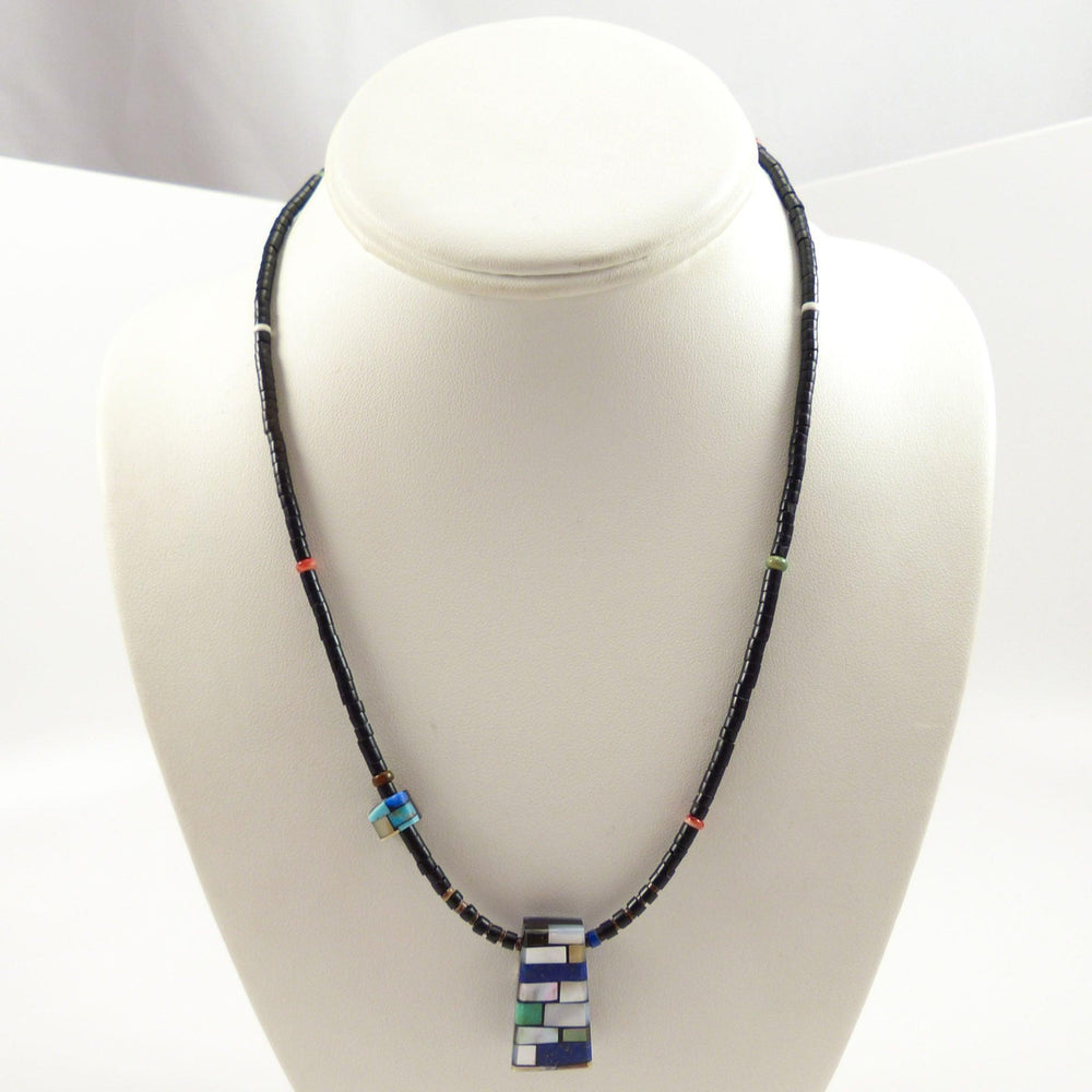 Inlay Reversible Necklace by Janalee Reano - Garland's