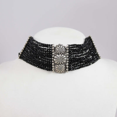 Czech Glass Bead Collar by Mary and Doug Hancock - Garland's