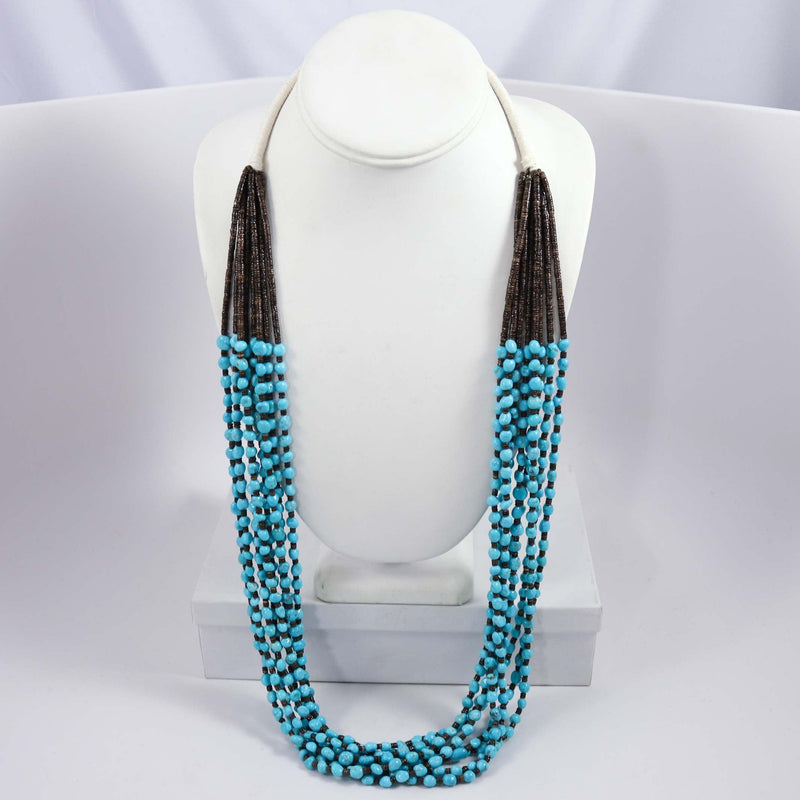 Sleeping Beauty Turquoise Necklace by Melvin Masquat - Garland&