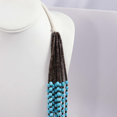 Sleeping Beauty Turquoise Necklace by Melvin Masquat - Garland's