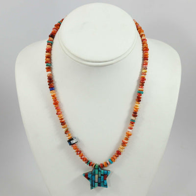 Reversible Inlay Necklace by Charlene Reano - Garland's